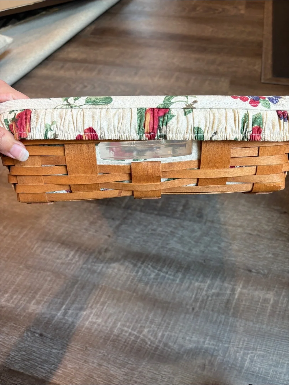 Longaberger serving basket